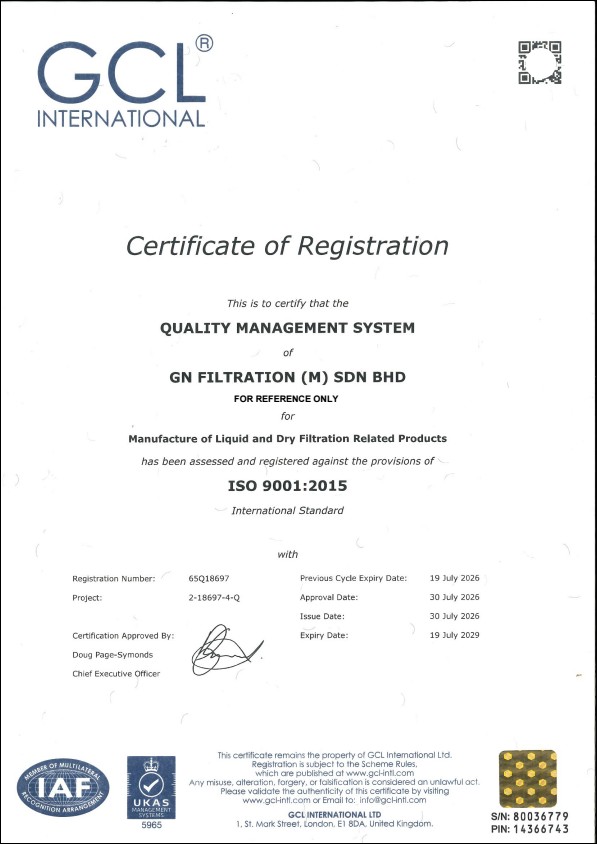GN ISO Cert